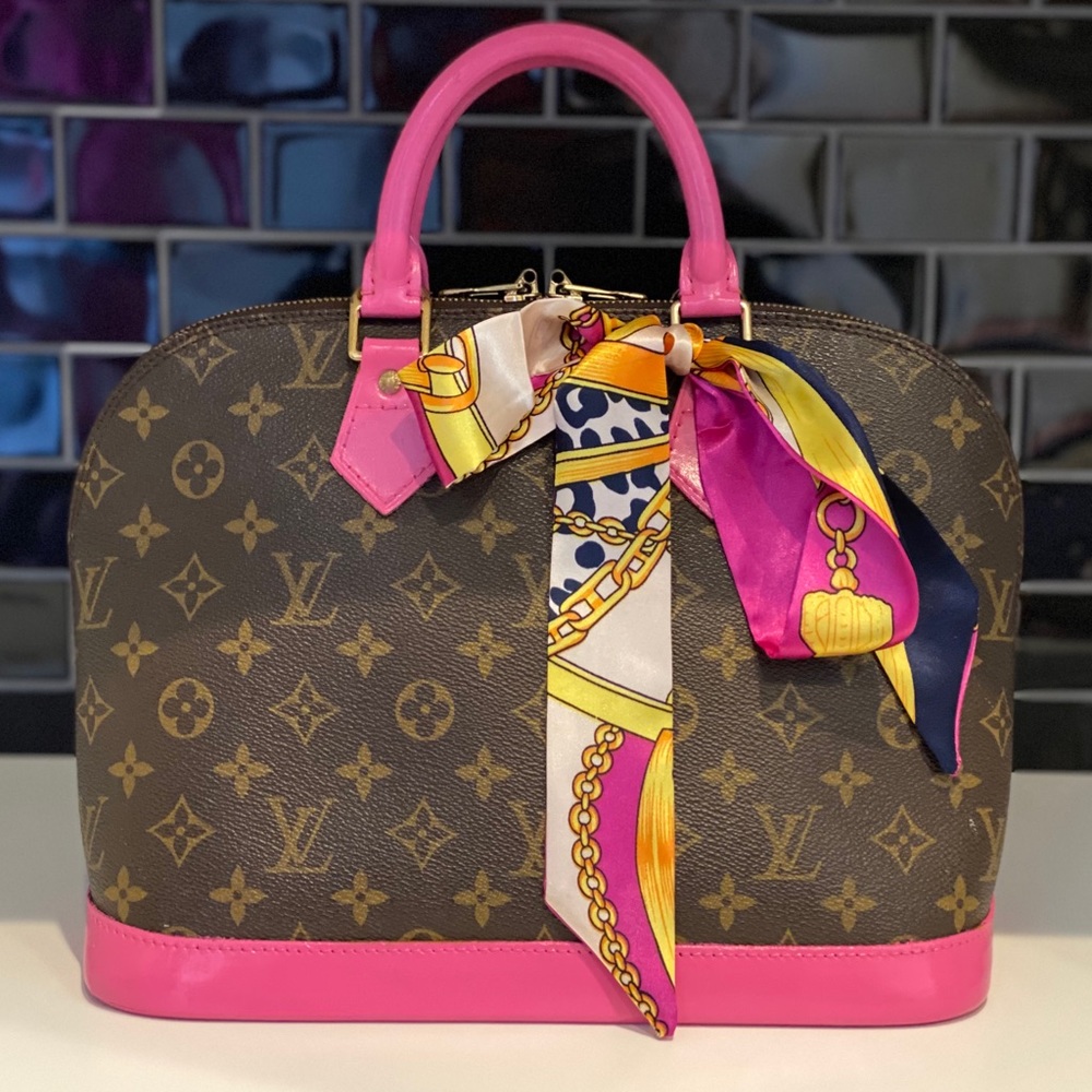 Louis Vuitton Alma Custom Pink - Picture 1 of 1
